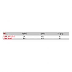 FACOM 120A.XSR - Non-Sparking Swedish 45' Offset Pipe Spanner