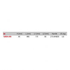 FACOM 1263H.400 - 4.8kg Square Face Sledge Hammer