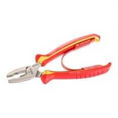 FACOM 187A.18VE - 185mm Insulated Stubby Combination Comfort Grip Pliers