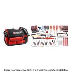 FACOM 2120.E18 - 120pc Electricians Metric Tool Kit + Tool Bag