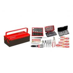 FACOM 2132.EL31 - 69pc Electricians Metric Tool Kit + Cantilever Tool Box