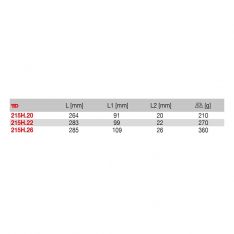 FACOM 215H.X - Square Face Joiners Hammer