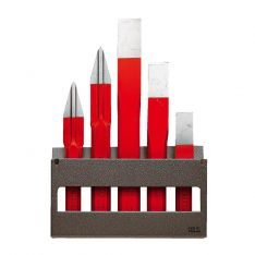 FACOM 263.265JS5 - 5pc Cape Chisel Set + Rack