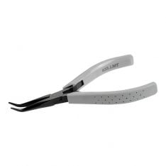 FACOM 433.LMT - 135mm Angled Long Smooth Half-Round Micro-Tech Pliers