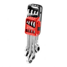 FACOM 467B.JP8 - 8pc Metric Ratchet Combination Spanner Set + Clip