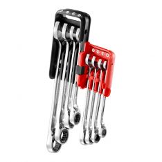 FACOM 467B.JP8 - 8pc Metric Ratchet Combination Spanner Set + Clip