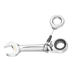 FACOM 467S.13SLS - 13mm SLS Tethered Metric Stubby Ratchet Combination Spanner