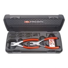 FACOM 470 - 2pc Multi-Tip Circlip Pliers Set + Tips