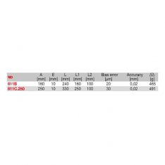 FACOM 811B - 240mm Metric 0.02 Depth Gauge