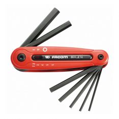 FACOM 86H.JE7A - 7pc Metric Hex Key Folding Set