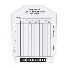 FACOM 911B.FC - 100pc Compression Test Cards