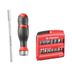 FACOM ACL.2A2 - 30pc Protwist 3in1 Ratchet Screwdriver Set + Bits