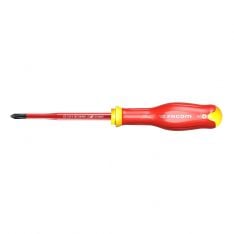 FACOM ATP1X100TVE - PH1x100mm Insulated Phillips Protwist Thin Blade Screwdriver