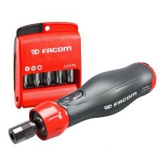 FACOM ATPA4V.J12APB - 4V E-Protwist Screwdriver + 10pc PH+PZ+TX 1/4