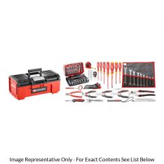 FACOM BPC16N.EM40A - 80pc Electricians Metric Tool Kit + Tool Box