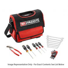 FACOM BS.T14CM1PB - 23pc General Metric Tool Kit + Tool Bag