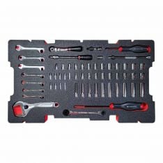 FACOM BVFC4.MIL-1 - 117pc Aerospace Military Metric Inch Tool Kit + Roller Cabinet