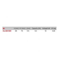 FACOM CL3.BA1850 - 18V 18V 5Ah Li-Ion Rechargeable Battery