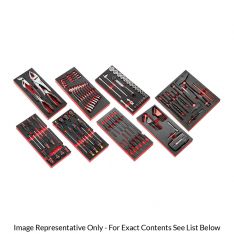 FACOM CM.AGRI - 135pc General Metric Tool Kit In Foam Modules