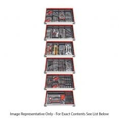 FACOM CM215BNL - 229pc General Metric Tool Kit In Module Trays