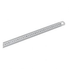 FACOM DELA.1056.1000 - 1000mm Class II Metric 1-Side Stainless Steel Rigid Rule