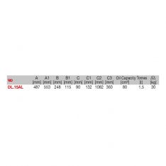 FACOM DL.15AL - 1.5t Aluminium Trolley Jack