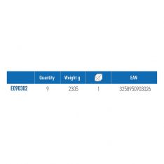 EXPERT by FACOM E090302 - 9pc Measuring + Cutting + Riveting 3xModule