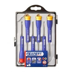 FACOM E161102 - 6pc Slotted Phillips Precision Screwdriver Set