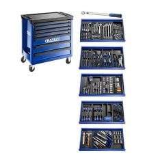 EXPERT by FACOM E697624 - 224pc General Metric Tool Kit In Module Trays + Roller Cabinet