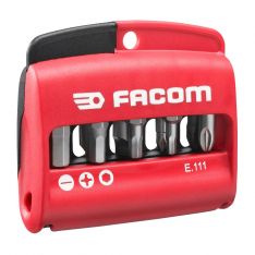 FACOM E.111PB - 10pc SL+PZ+PH 1/4