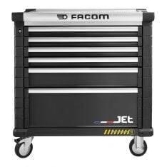 FACOM JET.6NM4AS - JET+ 6 Drawer 4 Mod Safety Roller Cabinet Black