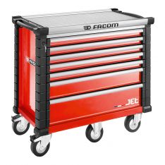 FACOM JET.7M5A - JET+ 7 Drawer 5 Mod Roller Cabinet Red