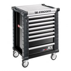 FACOM JET.8NM3A - JET+ 8 Drawer 3 Mod Roller Cabinet Black