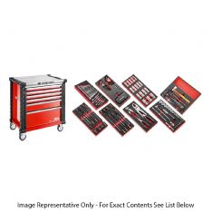 FACOM JET6M4.CMPL - 142pc General ToolKit In Foam Modules + Roller Cabinet