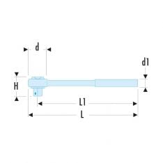 FACOM KL.161PB - 3/4