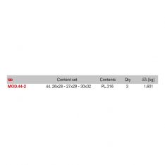 FACOM MOD.44-2 - 3pc Metric Open Jaw Spanner Module