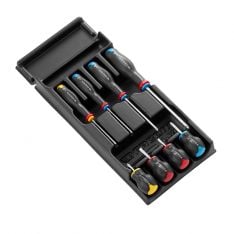 FACOM MOD.AT3 - 8pc Slotted Pozidriv Phillips Protwist Screwdriver Module