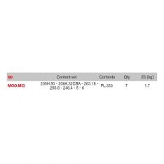 FACOM MOD.MI3 - 7pc Point Pein Hammer Impact Tools Module