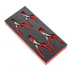 FACOM MODM.PCSN - 4pc Straight Circlip Pliers Foam Module