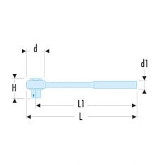 FACOM RL.171SLS - SLS Tethered 1/4