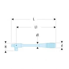 FACOM S.141A - 381mm 1/2