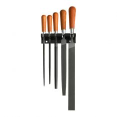 FACOM STG - 5pc Wooden Handle File Set + Rack