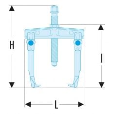 FACOM U.306.OUT - Outside 2-3 Leg Reversible Puller