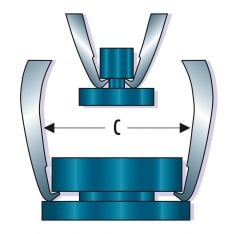 FACOM U.306.OUT - Outside 2-3 Leg Reversible Puller